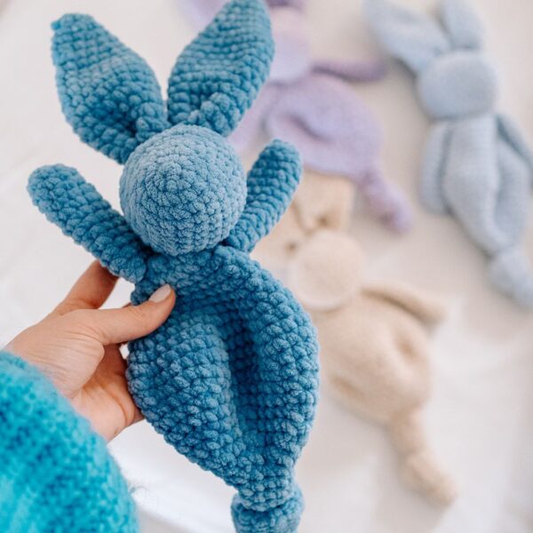 persoonlijk knuffeldoekje konijn kleur keuze